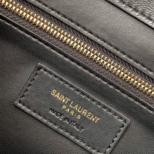 YSL Quilted Gaby Shoulder Bag black - Image 7