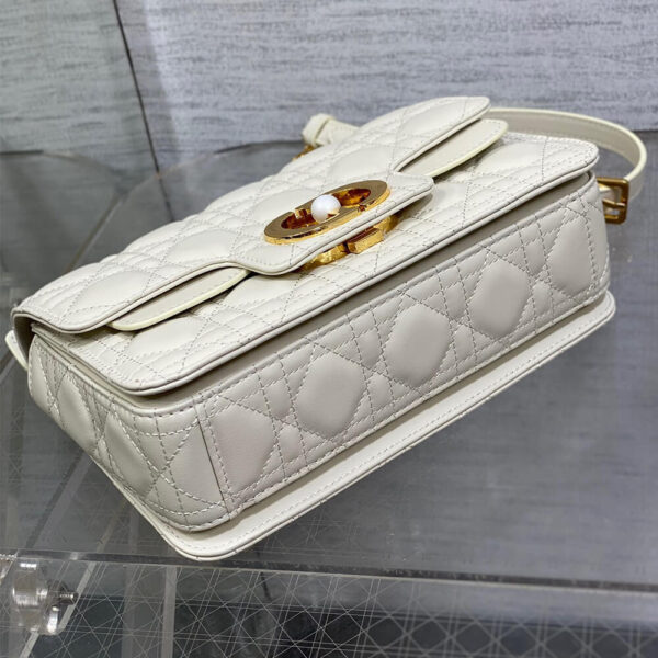 Small Dior Jolie Top Handle Bag Beige - Image 5