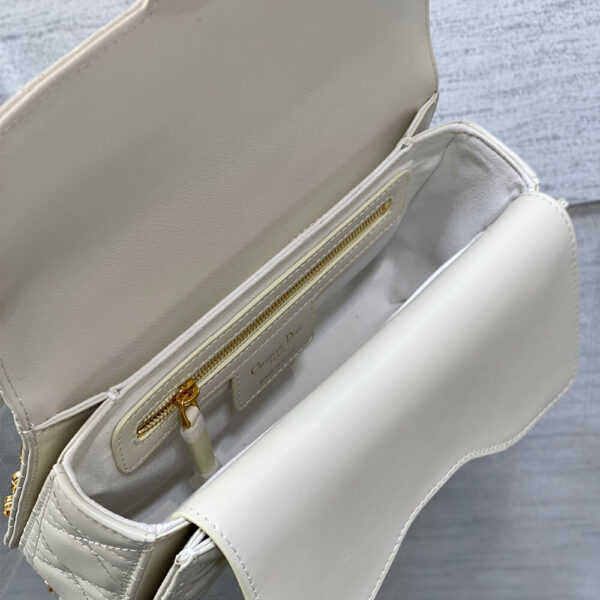Small Dior Jolie Top Handle Bag Beige - Image 7