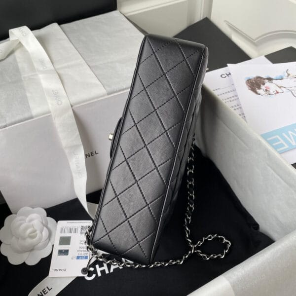 CHANEL SMALL CLASSIC HANDBAG black - Image 4