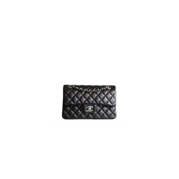 CHANEL SMALL CLASSIC HANDBAG black