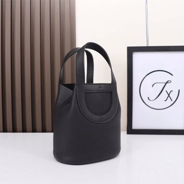 Hermes loop bag black - Image 3