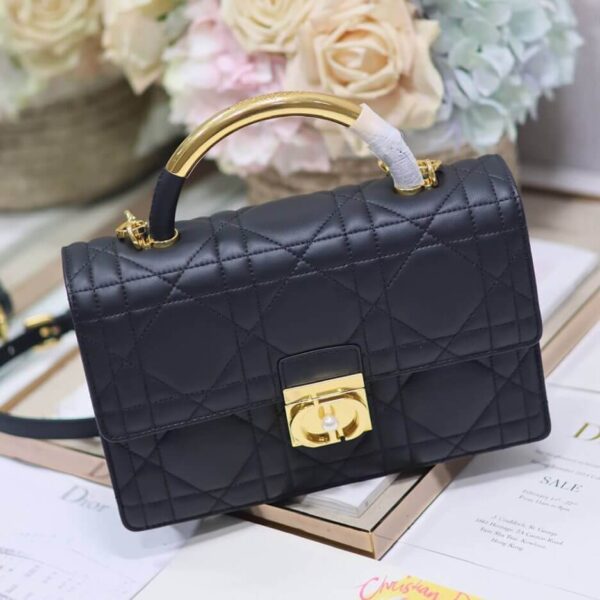 Medium Dior Ange Bag black - Image 6