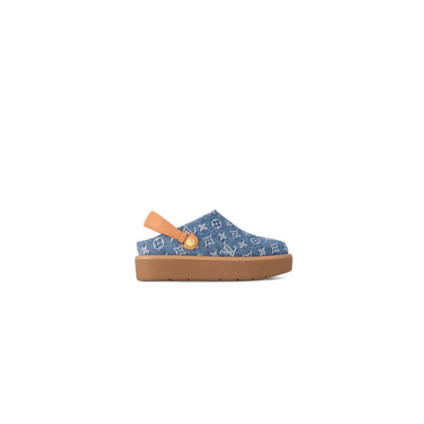 LV Aspen Platform Clog Khaki