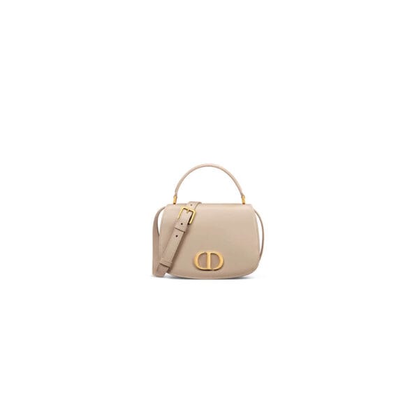 Dior Medium 30 Montaigne Avenue Top Handle Bag Beige