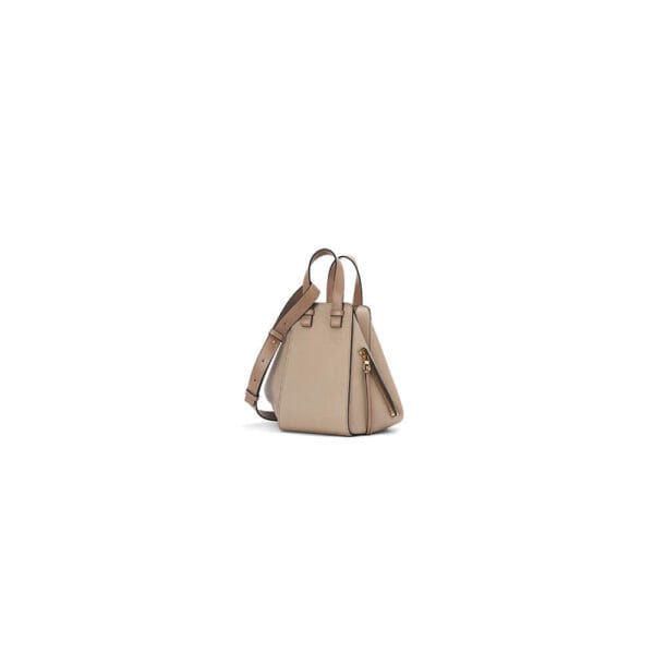 Loewe Small Hammock bag in soft grained calfskin Beige