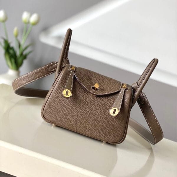 Hermes Lindy Mini Bag black - Image 2