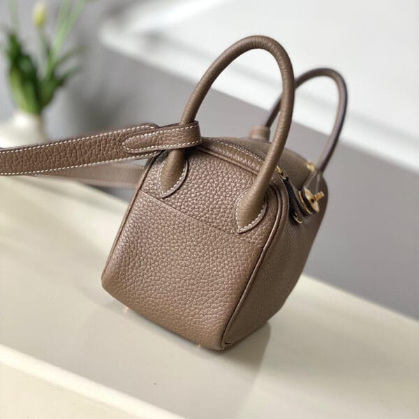 Hermes Lindy Mini Bag black - Image 3