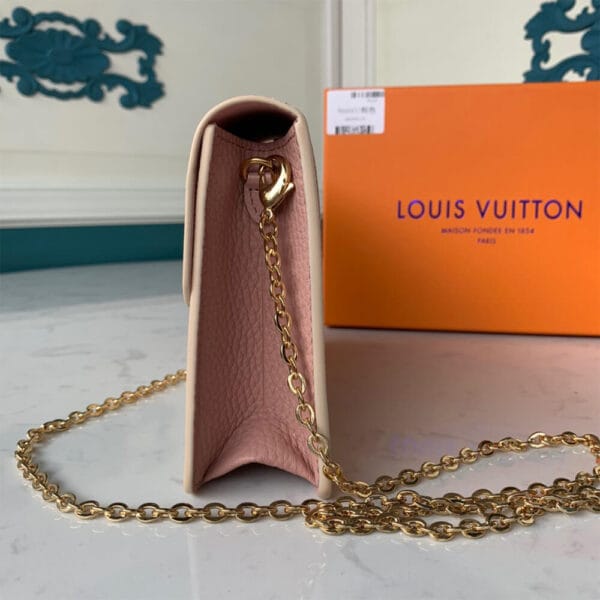 Louis Vuitton CROISETTE CHAIN WALLET Beige - Image 4
