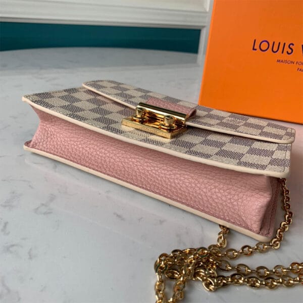 Louis Vuitton CROISETTE CHAIN WALLET Beige - Image 5