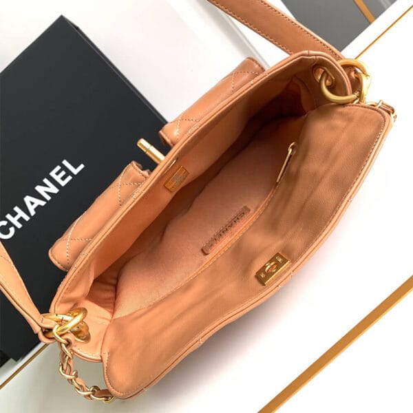 Chanel 24P hobo Lake Blue - Image 8