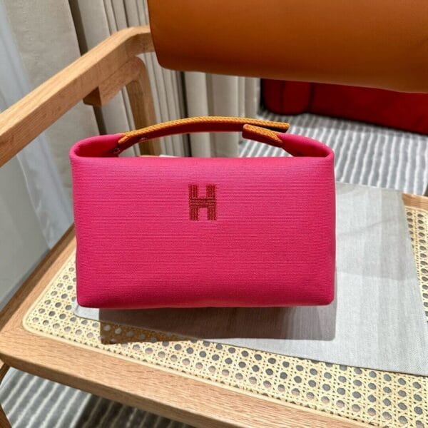 Hermes toiletery bag Red - Image 2