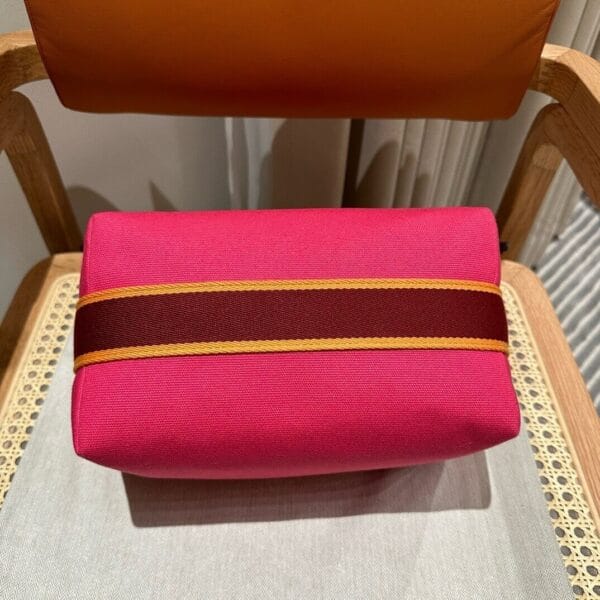 Hermes toiletery bag Red - Image 6