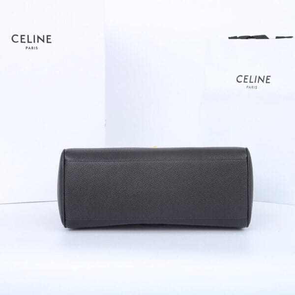 CELINE Medium Soft 16 Bag in Smooth Calfskin(High-end Grade) black - Image 5
