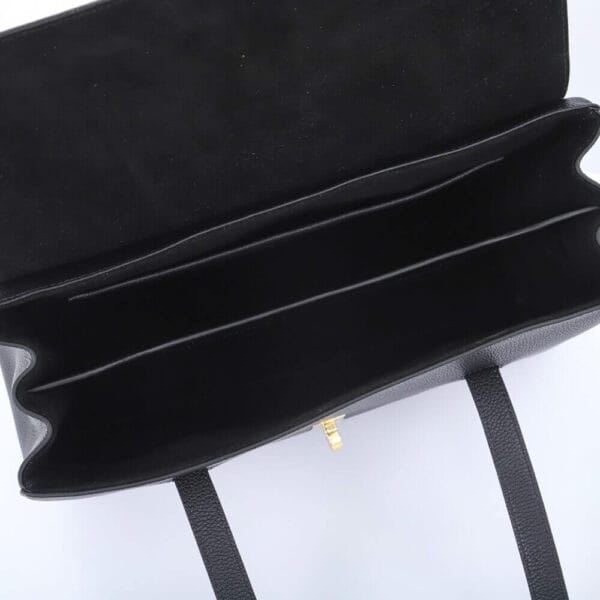 CELINE Medium Soft 16 Bag in Smooth Calfskin(High-end Grade) black - Image 8
