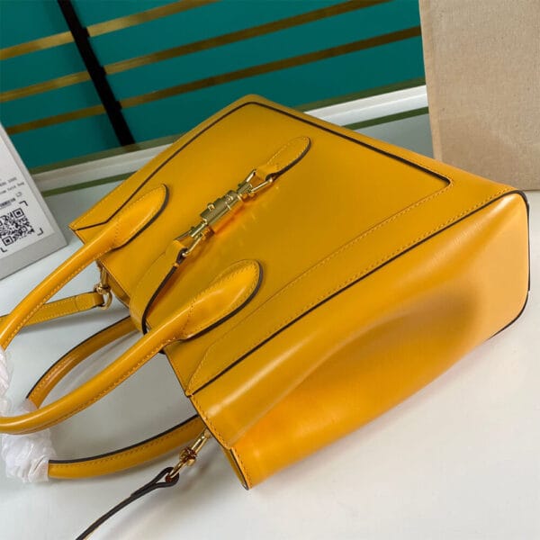 GG Jackie 1961 medium tote bag Yellow - Image 5