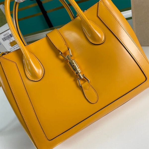 GG Jackie 1961 medium tote bag Yellow - Image 7