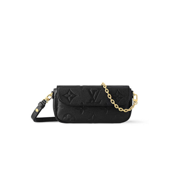 LV Wallet On Chain Ivy black