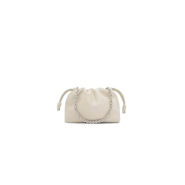 Loewe Medium Flamenco purse in mellow nappa lambskin Beige