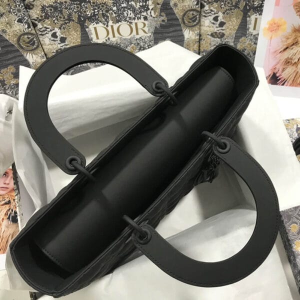 DIOR LARGE LADY DIOR BAG black - Image 7