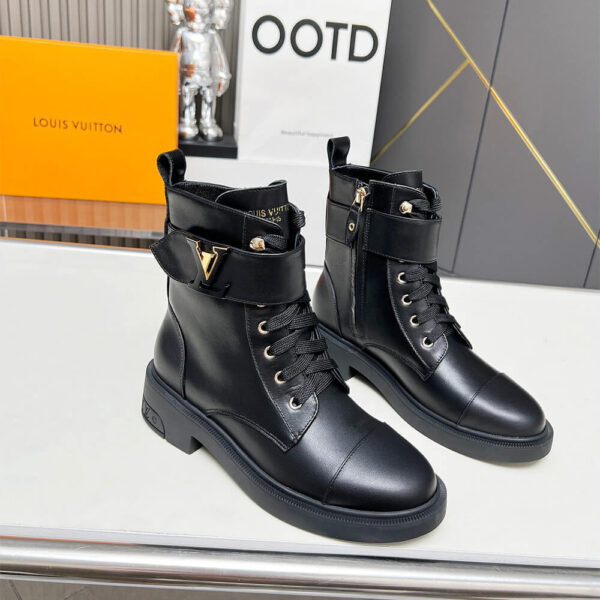 LV Citizen Flat Ranger Boot black - Image 2