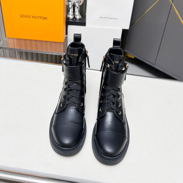 LV Citizen Flat Ranger Boot black - Image 4