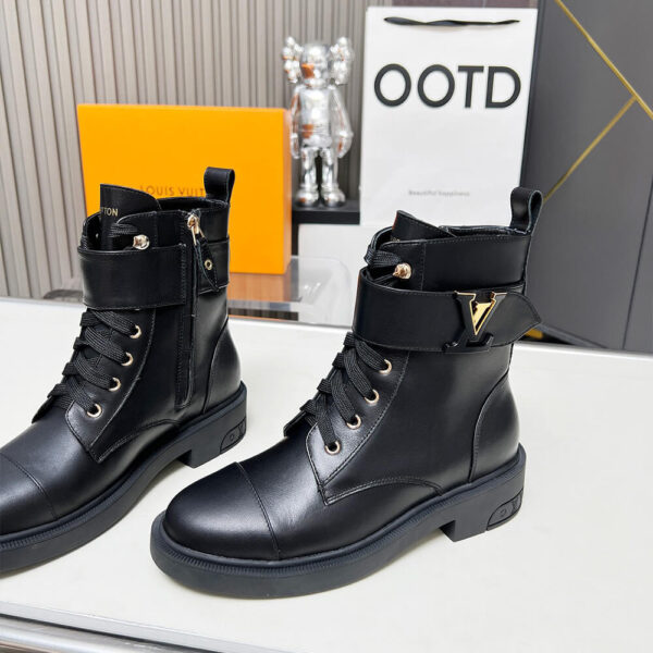 LV Citizen Flat Ranger Boot black - Image 5