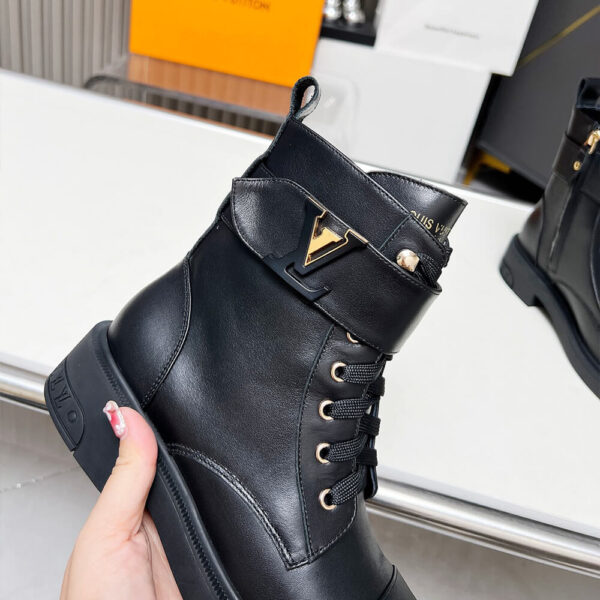 LV Citizen Flat Ranger Boot black - Image 7