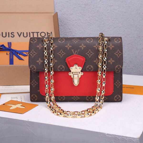 LV Victoire Handbag Red - Image 2