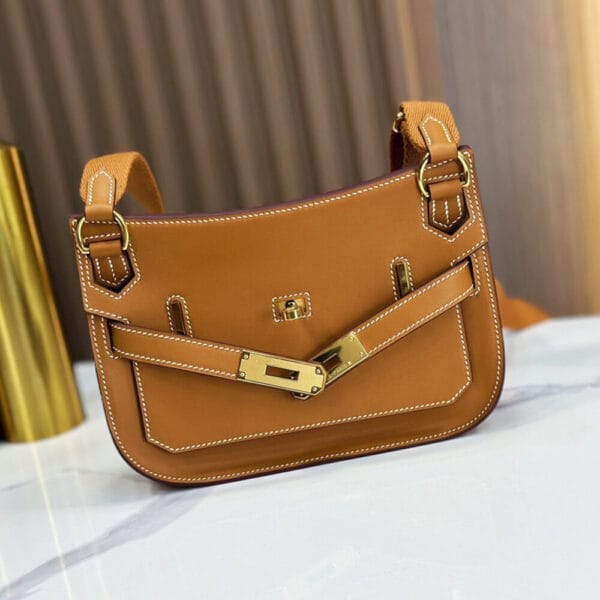 Hermes Jypsiere Mini Khaki - Image 7