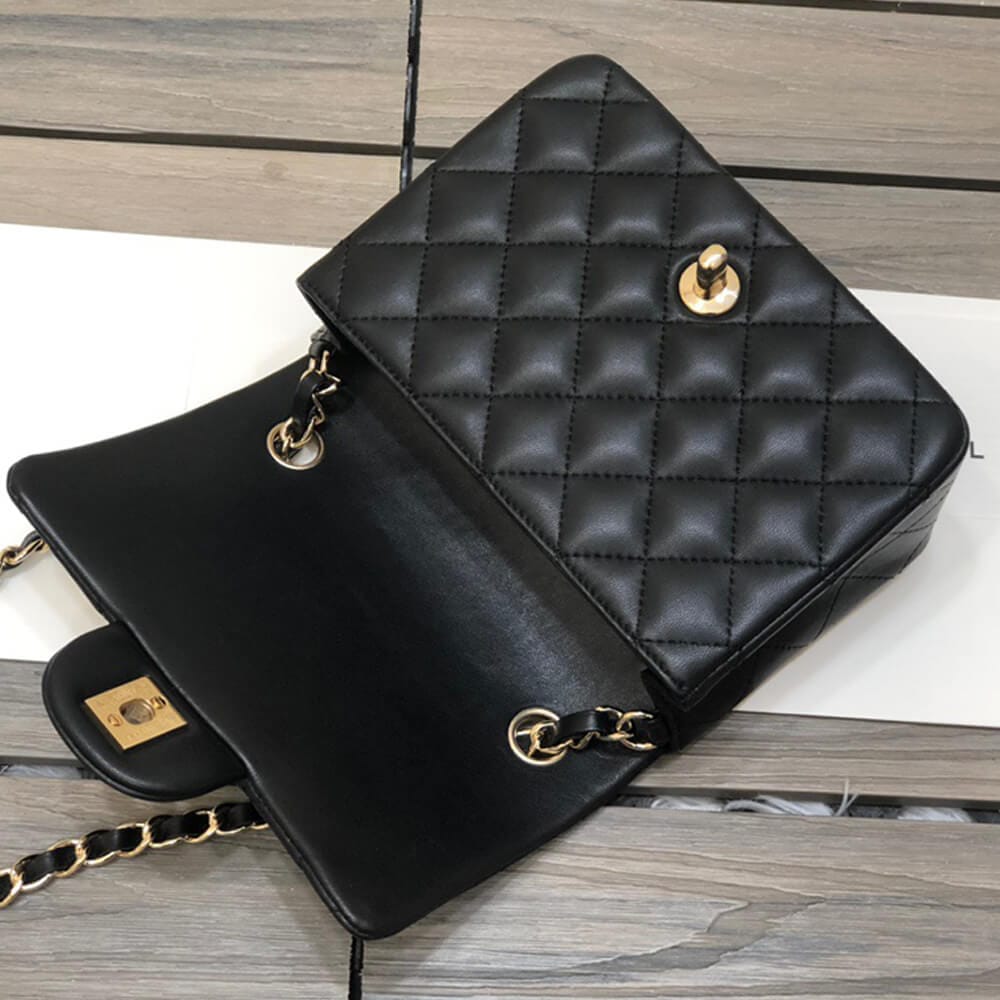 Chanel MINI FLAP BAG black - Image 6