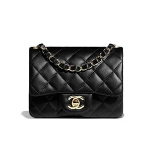 Chanel MINI FLAP BAG black