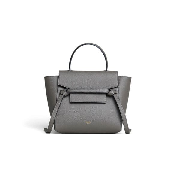 CELINE NANO BELT BAG Medium grey