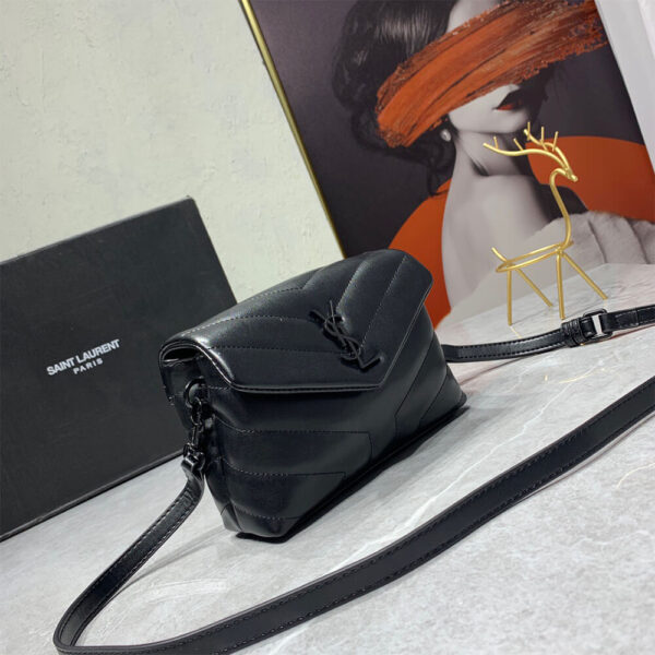 YSL Toy Loulou Bag black - Image 3