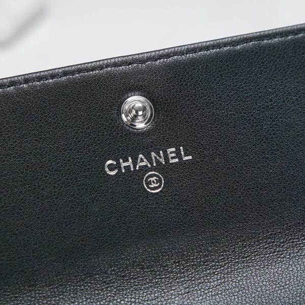 Chanel classic long wallet black - Image 7