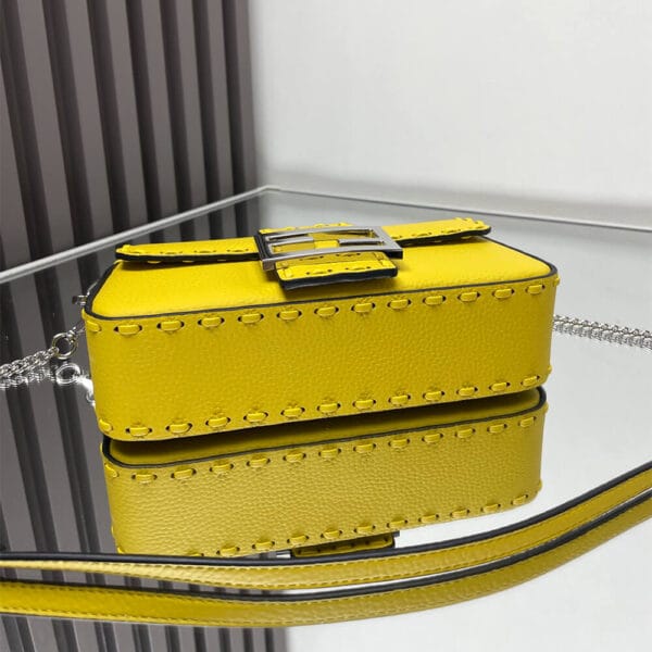 Fendi Mini Baguette Yellow - Image 5