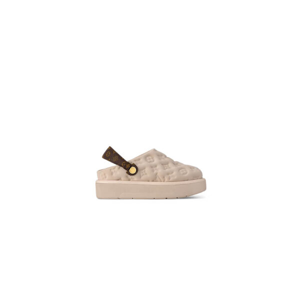 LV Aspen Platform Clog Beige