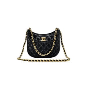 Chanel HOBO HANDBAG black