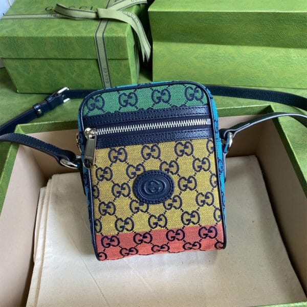 GG Multicolour bag Dark Olive - Image 2