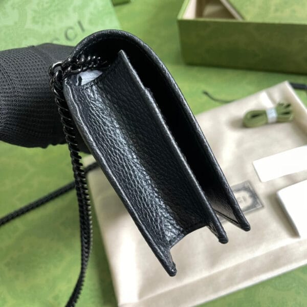 GG Marmont chain wallet black - Image 3