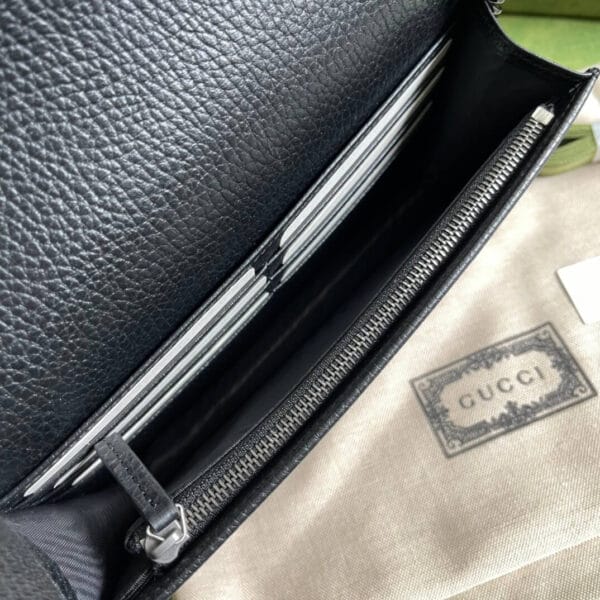 GG Marmont chain wallet black - Image 8