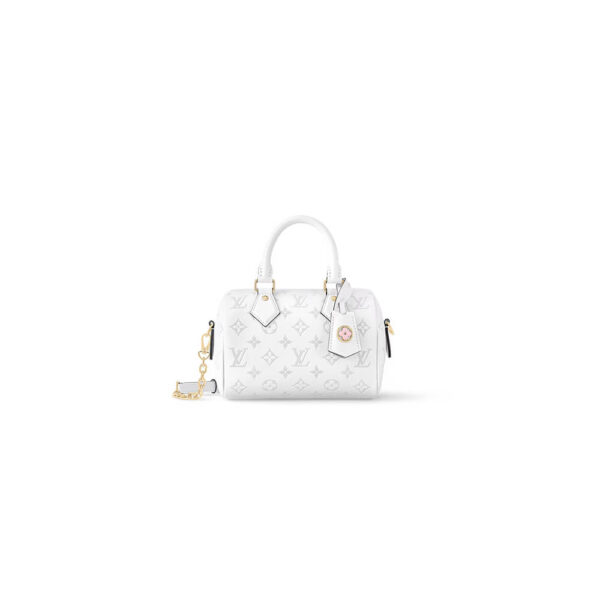 LV Speedy Bandoulière 20(high-end grade) White