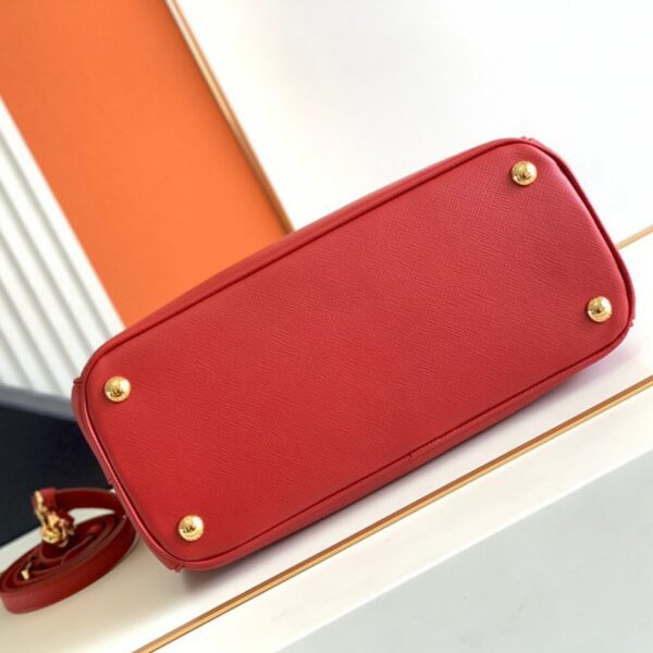 Medium Prada Galleria Saffiano leather bag Red - Image 5