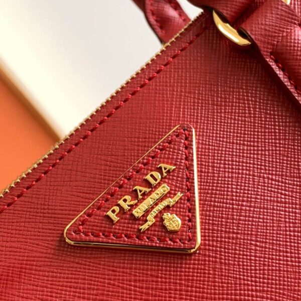 Medium Prada Galleria Saffiano leather bag Red - Image 6