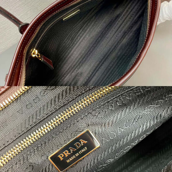 Prada Large leather handbag(high-end grade) Red - Image 8