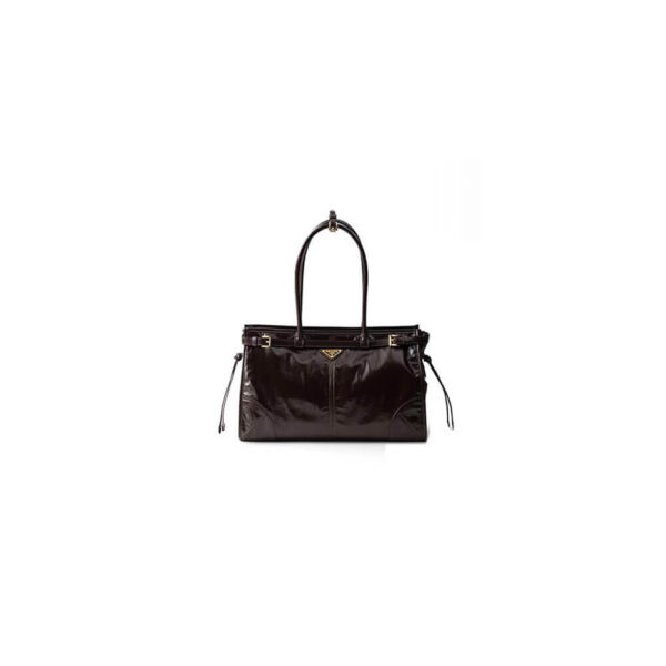 Prada Large leather handbag(high-end grade) Red