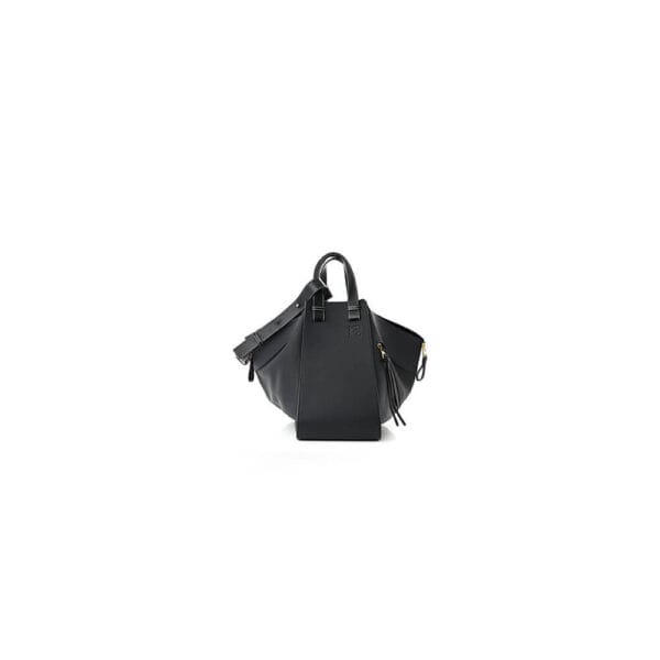 Loewe Small Hammock bag in soft grained calfskin black