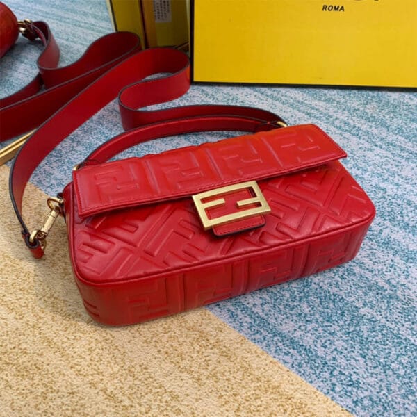 Fendi Baguette Red - Image 5