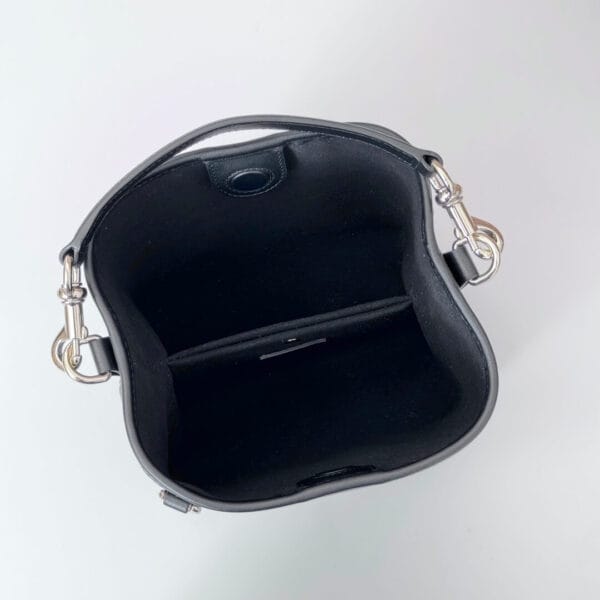GG Emblem mini bucket bag black - Image 8