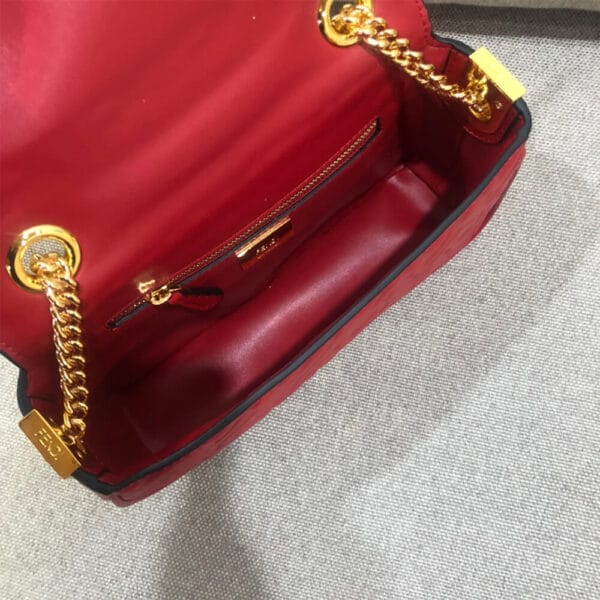 Fendi Baguette Chain Midi Khaki - Image 7